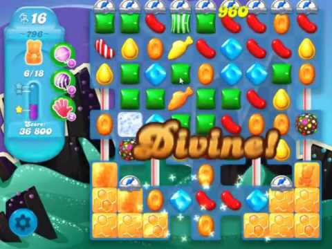 Candy Crush Soda Saga Level 796 - NO BOOSTERS