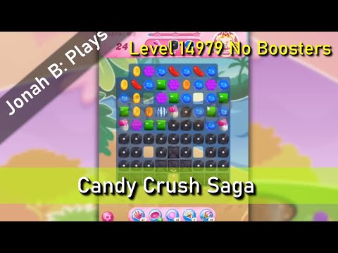 Candy Crush Saga Level 14979 No Boosters