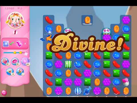 Candy Crush Saga Level 13909 (Impossible without boosters)