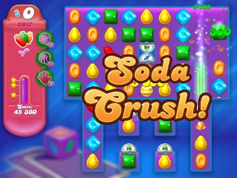 Candy Crush Soda Saga Level 2017 (3 stars, NO boosters)