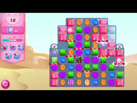 Candy Crush Saga LEVEL 7462 NO BOOSTERS