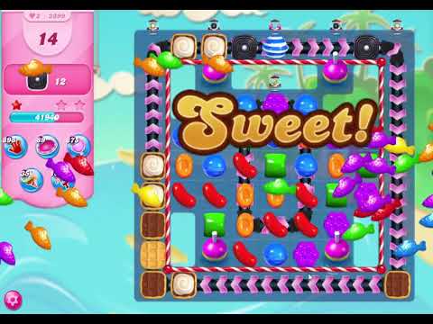 Candy Crush Saga Level 3899 NO BOOSTERS