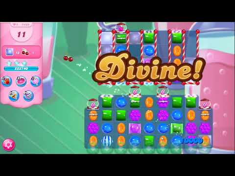 Candy Crush Saga Level 5468 NO BOOSTERS (second version)