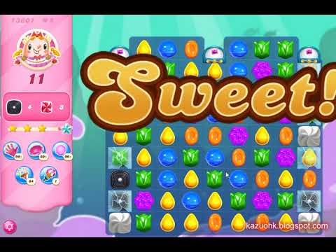 Candy Crush Saga Level 13801 (2nd version, 3 stars, NO boosters)