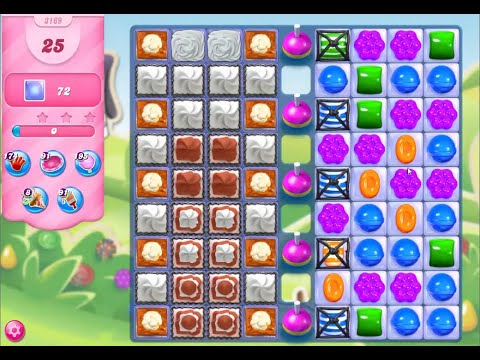 Candy Crush Saga Level 3169 NO BOOSTERS (second version)