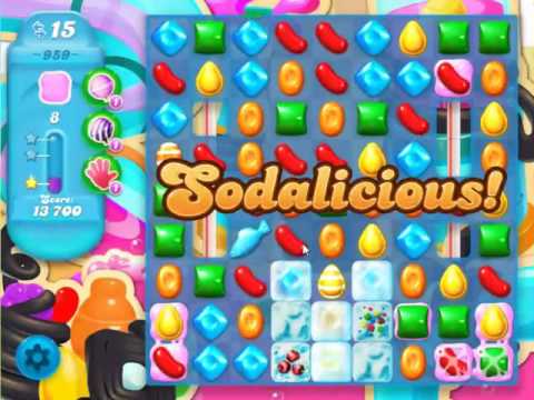 Candy Crush Soda Saga Level 959 - NO BOOSTERS