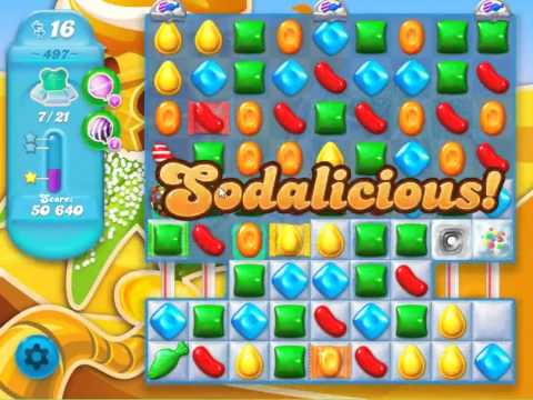 Candy Crush Soda Saga Level 497