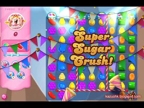 Candy Crush Saga Level 14654 (Sugar stars, NO boosters)