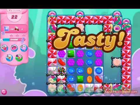 Candy Crush Saga Level 11550 (3 stars, No boosters)