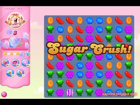 Candy Crush Saga Level 14380 (3 stars, NO boosters)