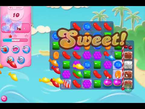 Candy Crush Saga Level 3967 NO BOOSTERS