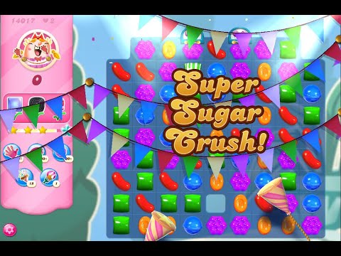 Candy Crush Saga Level 14017 (3 stars, NO boosters)