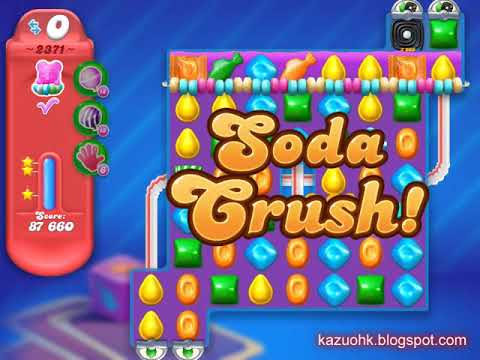 Candy Crush Soda Saga Level 2371 (3 stars, NO booster)