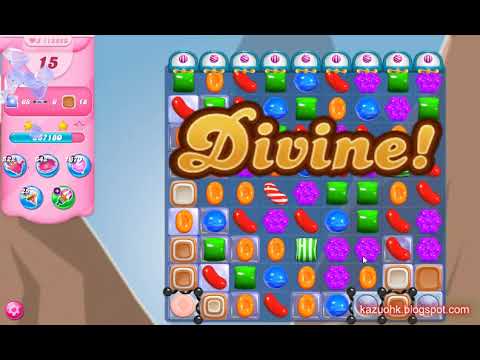 Candy Crush Saga Level 12253 (3 stars, No boosters)