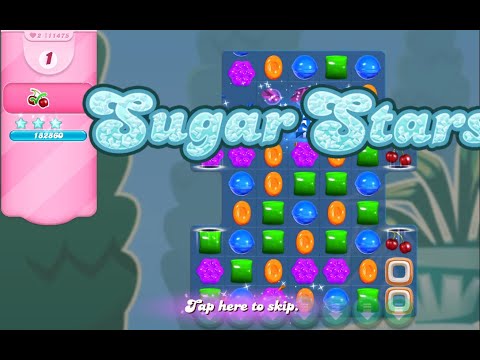 Candy Crush Saga Level 11475 (Sugar stars, No boosters)