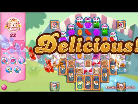 Candy Crush Saga Level 13410 (2nd version, 3 stars, NO boosters)