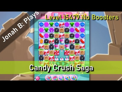 Candy Crush Saga Level 15479 No Boosters