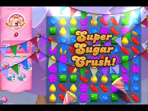 Candy Crush Saga Level 13895 (NO boosters)