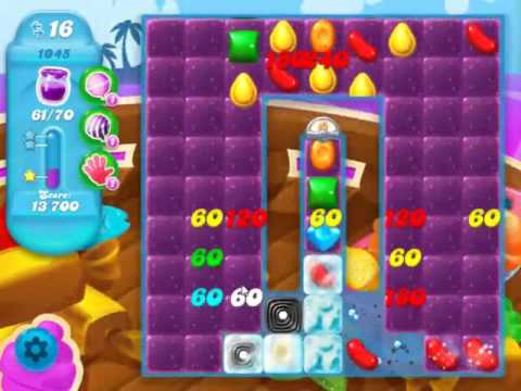 Candy Crush Soda Saga Level 1045 - NO BOOSTERS