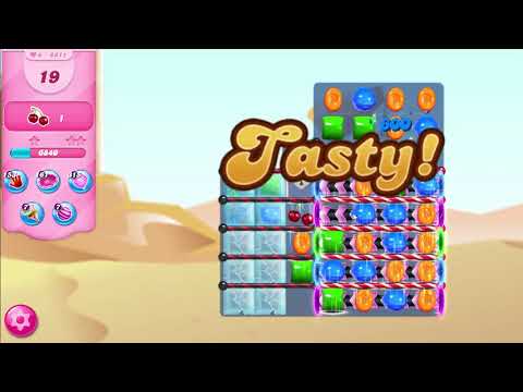 Candy Crush Saga Level 8811 NO BOOSTERS