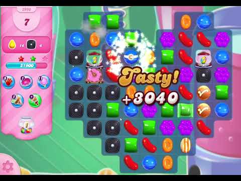 Candy Crush Saga Level 2998 NO BOOSTERS