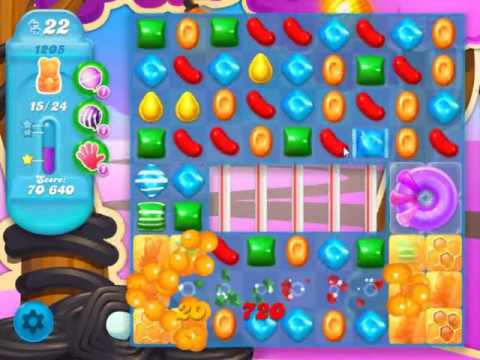 Candy Crush Soda Saga Level 1205 - NO BOOSTERS