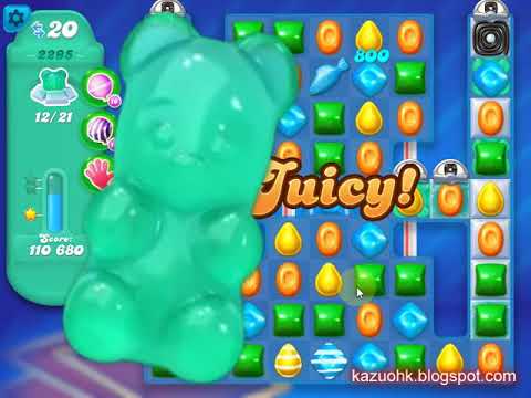 Candy Crush Soda Saga Level 2295 (3 stars, NO boosters)