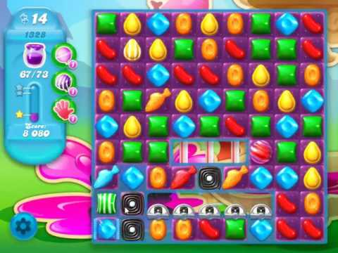 Candy Crush Soda Saga Level 1328 - NO BOOSTERS