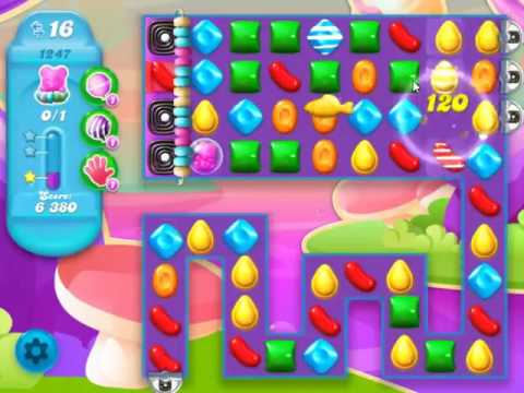 Candy Crush Soda Saga Level 1247 - NO BOOSTERS