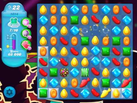 Candy Crush Soda Saga Level 1614 - NO BOOSTERS