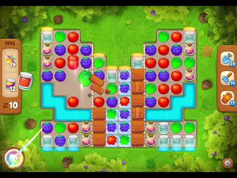 GardenScapes Level 1995 no boosters (15 moves)