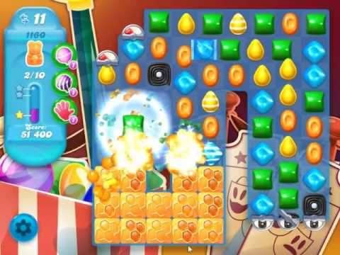 Candy Crush Soda Saga Level 1160 - NO BOOSTERS