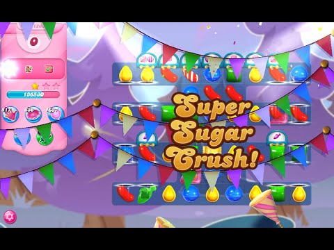 Candy Crush Saga Level 12087 (2nd version, NO boosters)