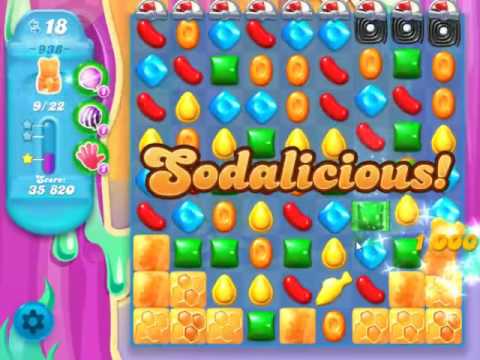 Candy Crush Soda Saga Level 938 - NO BOOSTERS