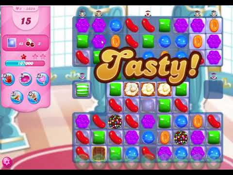 Candy Crush Saga Level 3834 NO BOOSTERS