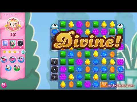 Candy Crush Saga Level 12828 (2nd version, 3 stars, No boosters)