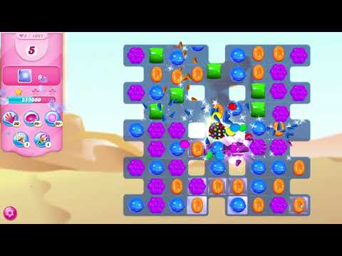 Candy Crush Saga Level 1021 NO BOOSTERS