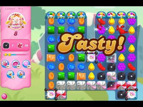 Candy Crush Saga Level 13854 (2nd version, NO pay NO pass!!)