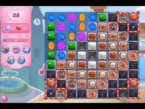 Candy Crush Saga Level 4017 NO BOOSTERS