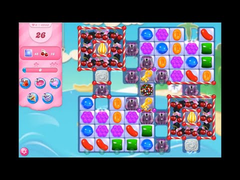 Candy Crush Saga Level 4543 NO BOOSTERS