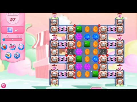 Candy Crush Saga Level 5119 NO BOOSTERS