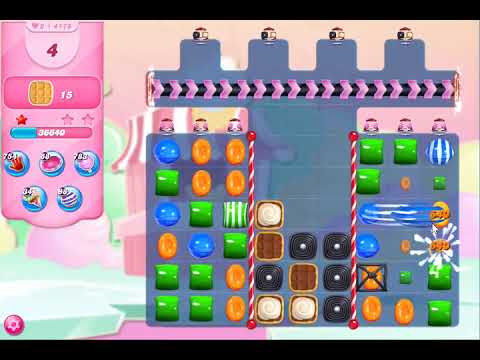 Candy Crush Saga Level 4175 NO BOOSTERS