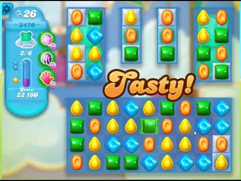 Candy Crush Soda Saga Level 3470 **