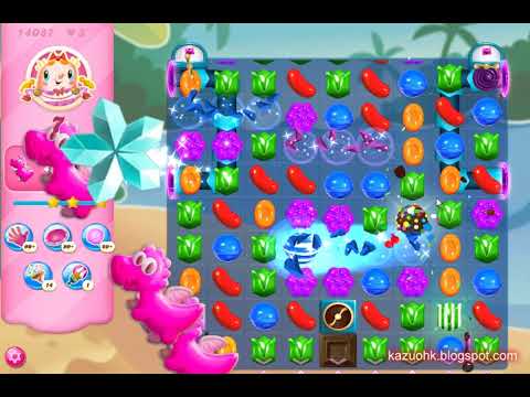 Candy Crush Saga Level 14087 (3 stars, NO boosters)