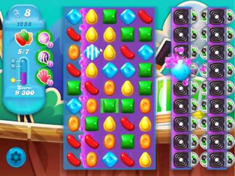 Candy Crush Soda Saga Level 1238 - NO BOOSTERS