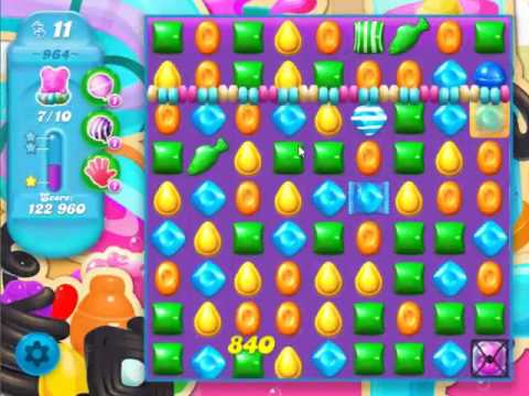 Candy Crush Soda Saga Level 964 - NO BOOSTERS