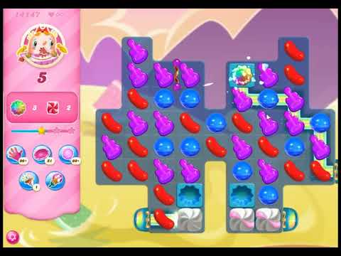 Candy Crush Saga Level 14147 - NO BOOSTERS | SKILLGAMING ✔️