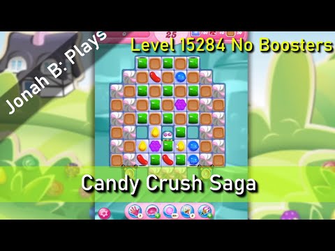 Candy Crush Saga Level 15284 No Boosters