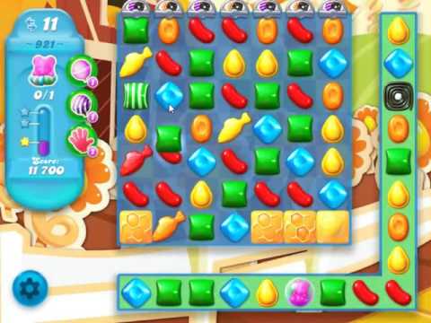 Candy Crush Soda Saga Level 921 - NO BOOSTERS