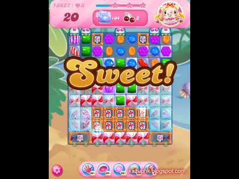 Candy Crush Saga Level 13627 (3 stars, NO boosters)